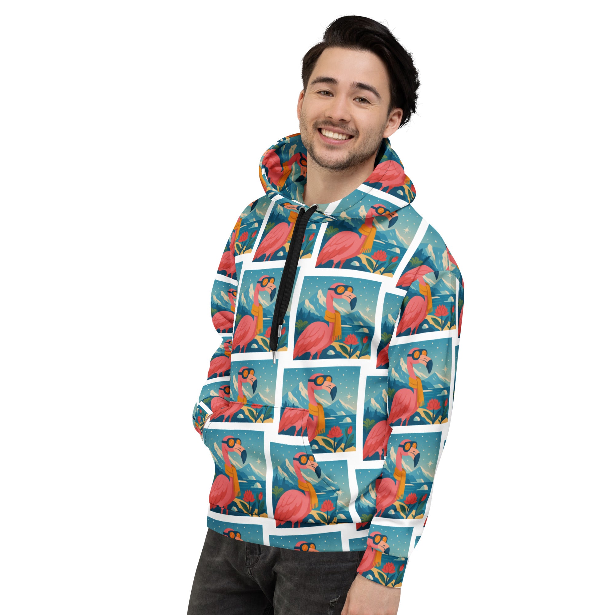 Retro Flamingo – Lava Lounge Hoodies